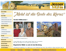 Tablet Screenshot of jesser-muehle.de